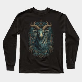 Baphomet Goat Long Sleeve T-Shirt